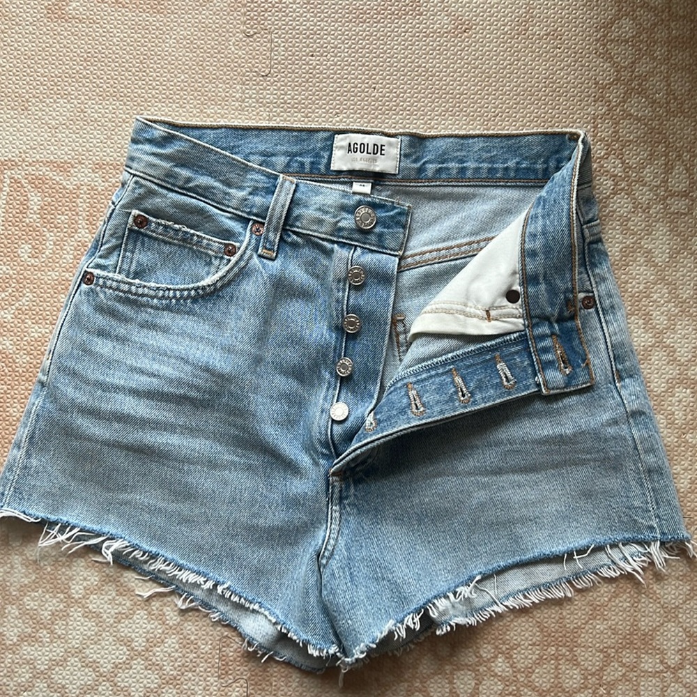AGOLDE Denim Shorts